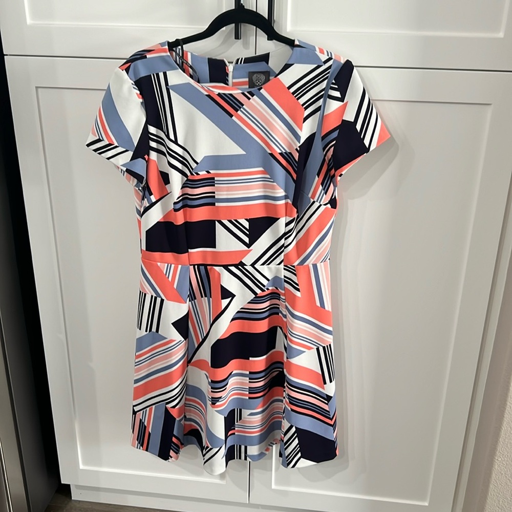 Vince Camuto fit and flare scuba dress